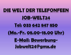 Heimarbeit Telefonistin Job Arbeit Cuxhaven und ü-all 100 Homeoffice Verd b. 4